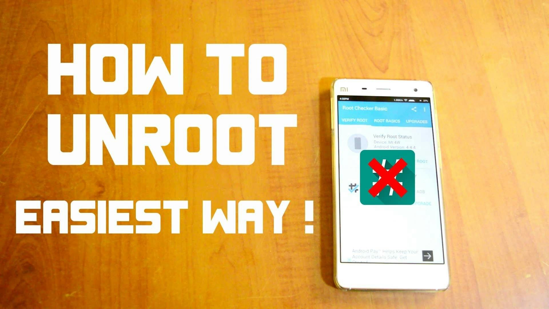 How To Unroot Android Smartphone Or Tablet featured image